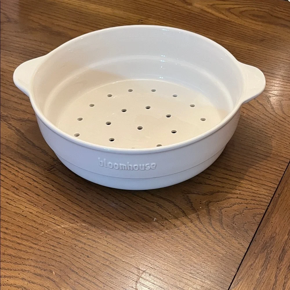Bloomhouse‎ Ceramic 6 qt Steamer Basket